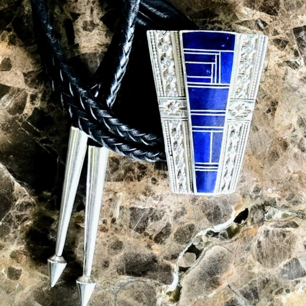 Dazzling Blue Bolo: A Couture Statement Awaiting Its Star!